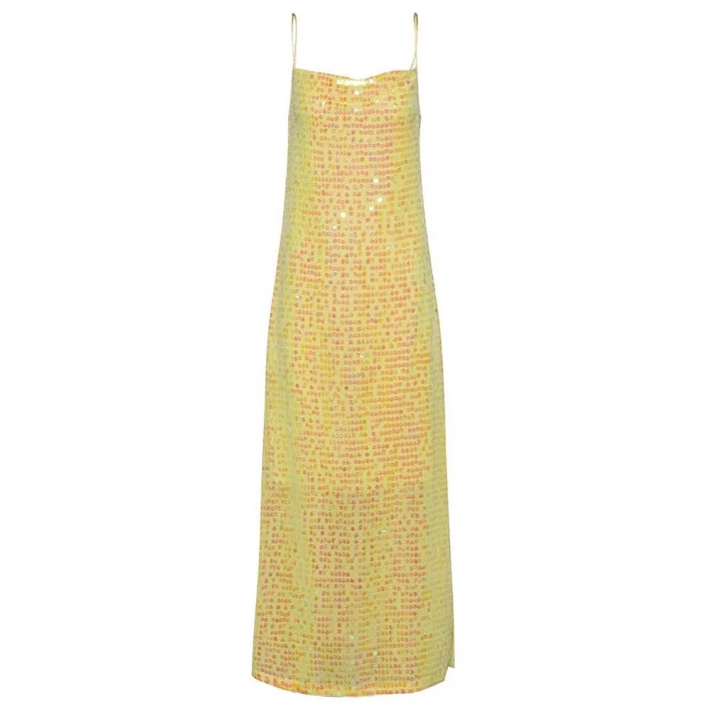 Hugo Boss Yellow Sequin Dress
